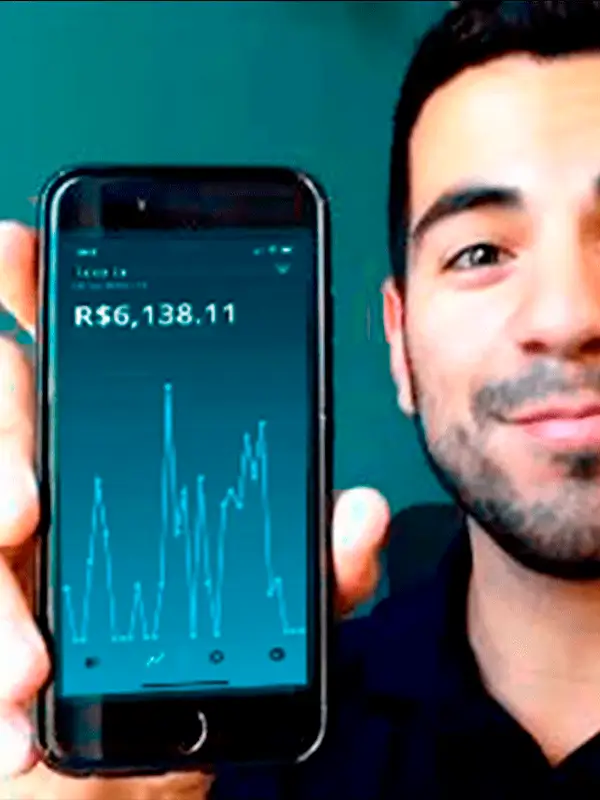 Comprovante de vendas geradas com parceria com influenciador digital